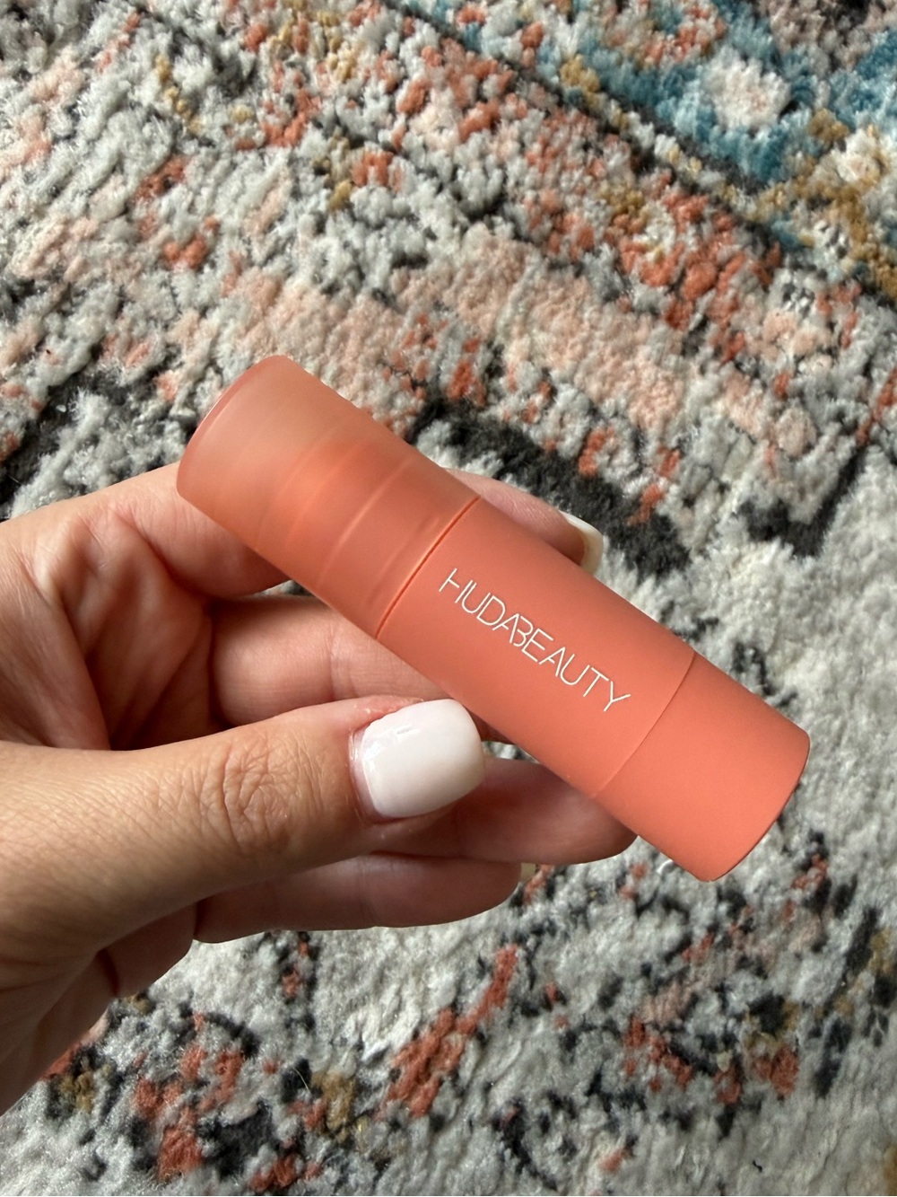 NEW- Huda Beauty Perky Peach Cheeky Tint Blush Stick